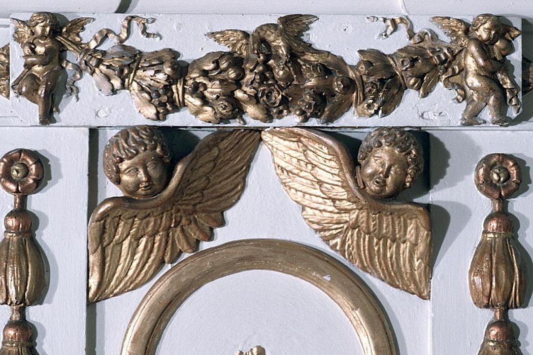 tabernacle n°3, détail - © Ministère de la Culture (France), Conservation des antiquités et des objets d’art de la Drôme – Tous droits réservés 