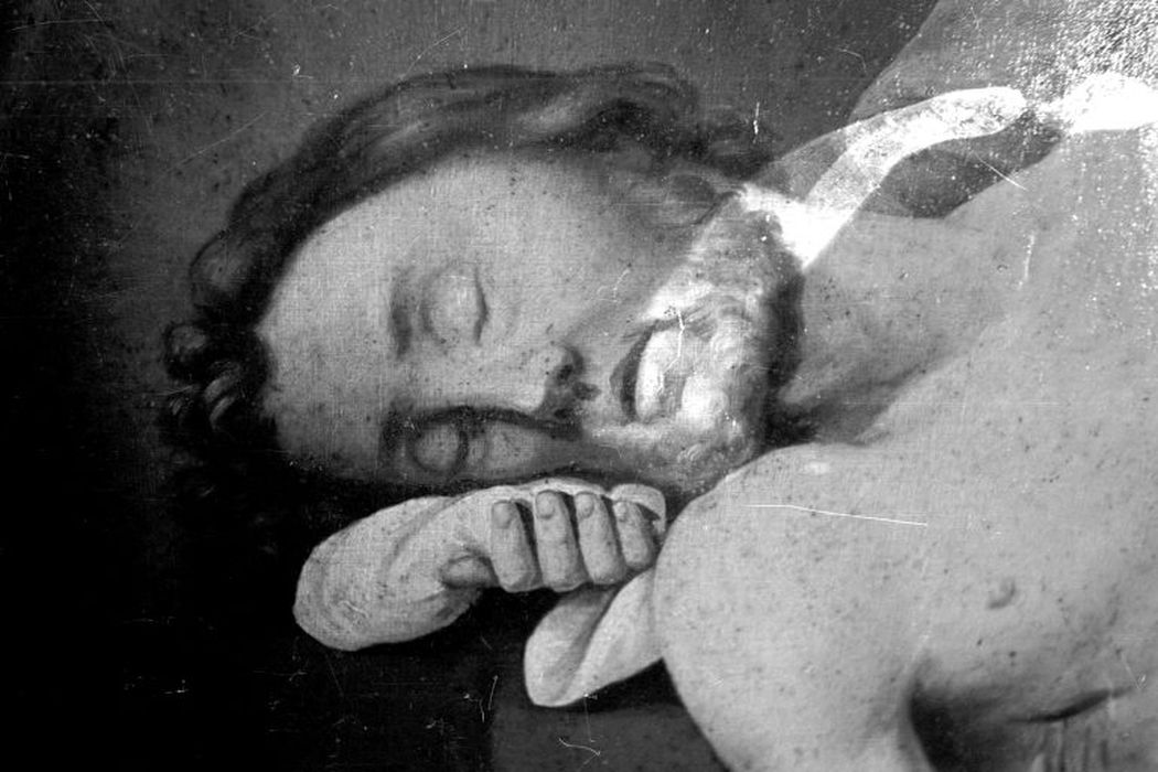 tableau : Vierge de Pitié, détail