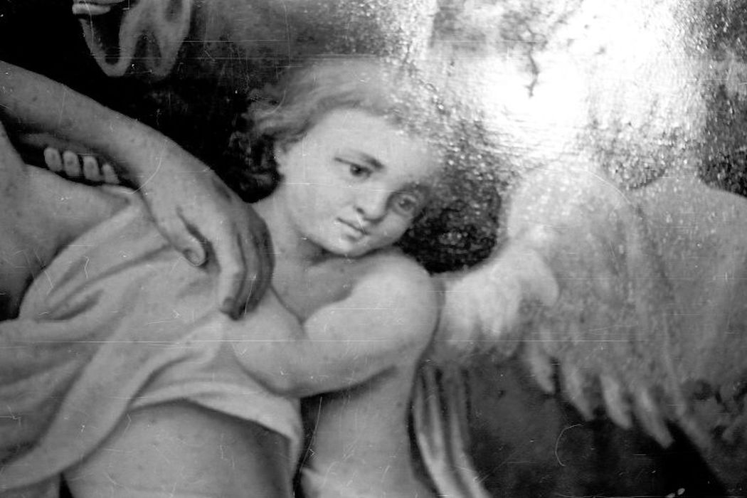 tableau : Vierge de Pitié, détail