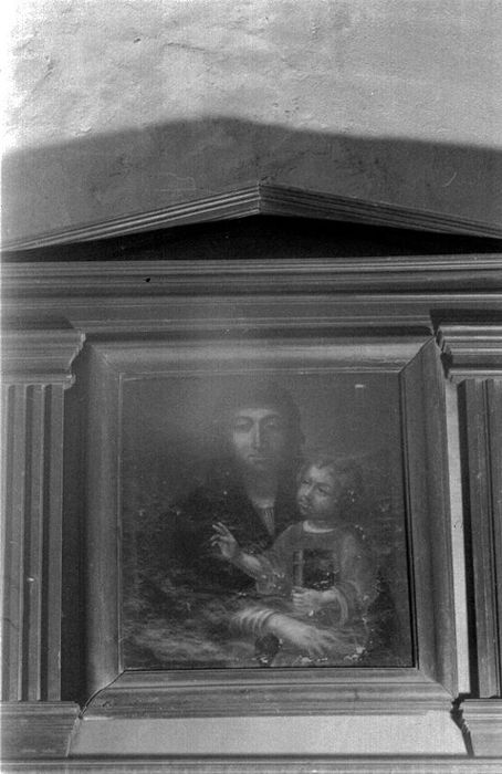 tableau : Vierge à l'Enfant - © Ministère de la Culture (France), Conservation des antiquités et des objets d’art de la Drôme – Tous droits réservés 
