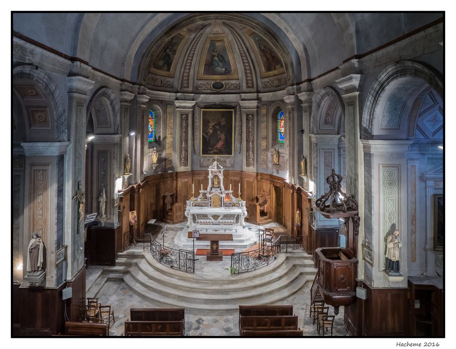 autel, tabernacle, exposition (maître-autel)
