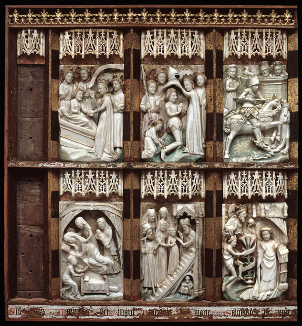 retable du maître-autel, détail