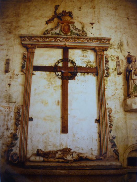 éléments de retable, vue générale - © Ministère de la Culture (France), Conservation des antiquités et des objets d’art du Finistère, tous droits réservés