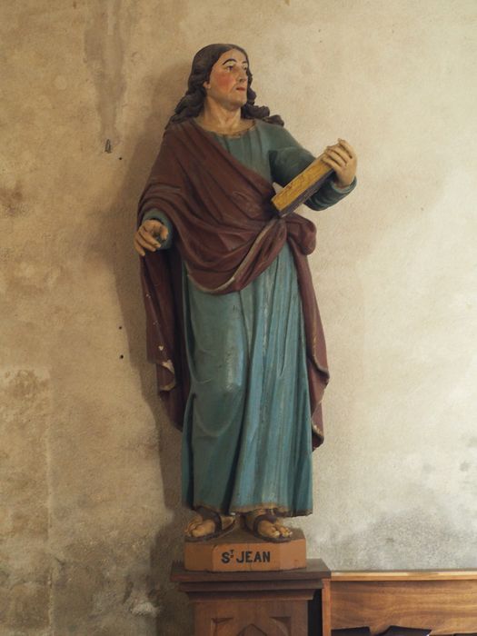 statue : Saint Jean, vue générale