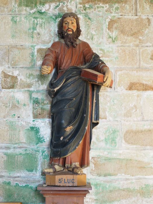 statue : Saint Luc, vue générale