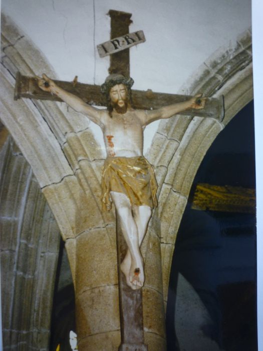 crucifix n° 1, vue générale - © Ministère de la Culture (France), Conservation des antiquités et des objets d’art du Finistère, tous droits réservés