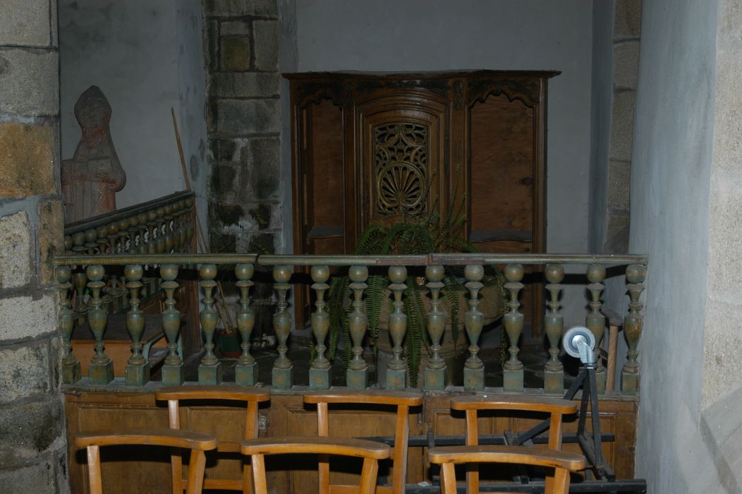 clôture des fonts baptismaux, vue générale - © Ministère de la Culture (France), Conservation des antiquités et des objets d’art du Finistère, tous droits réservés