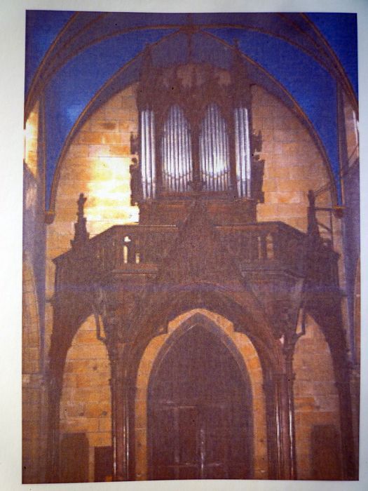 orgue de tribune, vue générale