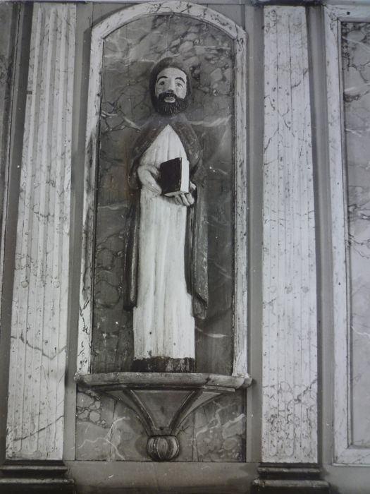 statue : Saint Collodan, vue générale