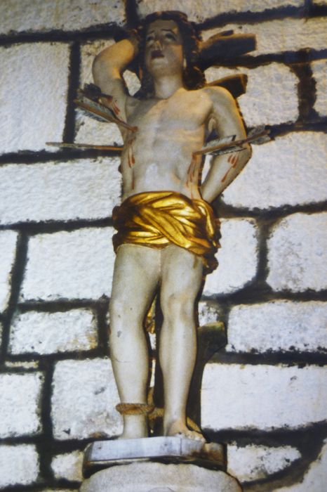 statue : Saint Sébastien, vue générale