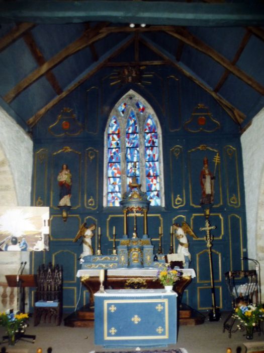 boiserie du choeur, vue générale - © Ministère de la Culture (France), Conservation des antiquités et des objets d’art du Finistère, tous droits réservés