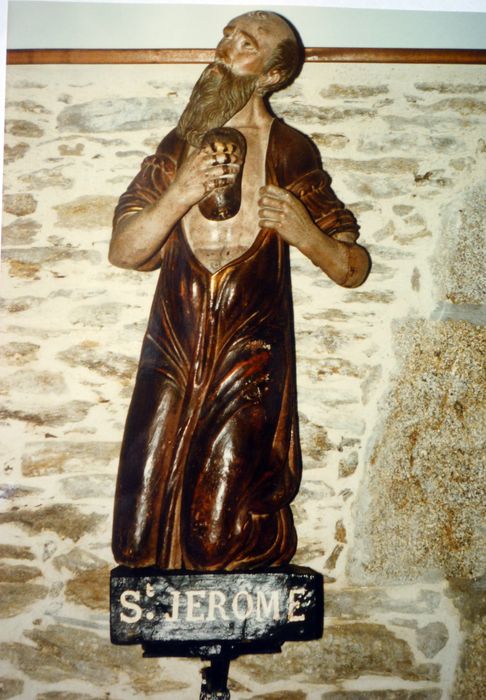 statue : Saint Jérôme, vue générale