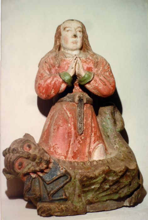 Statue : Sainte Marguerite