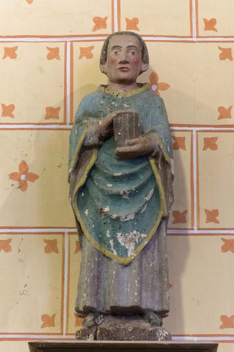 statue : Saint Ildut, vue générale