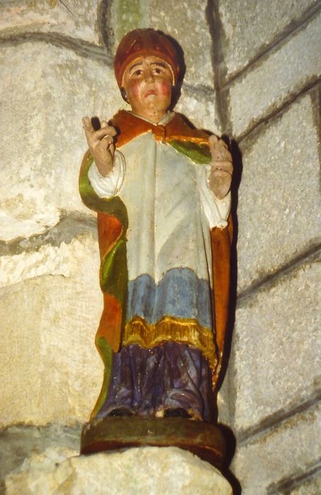 statuette : Saint évêque