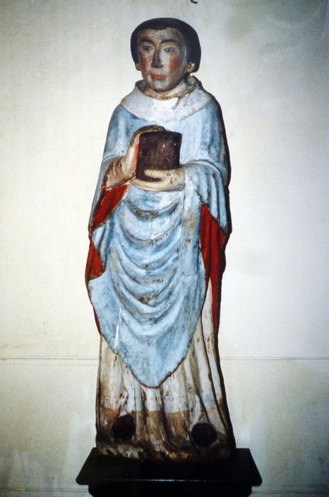 statue : Saint Guénolé - © Ministère de la Culture (France), Conservation des antiquités et des objets d’art du Finistère, tous droits réservés