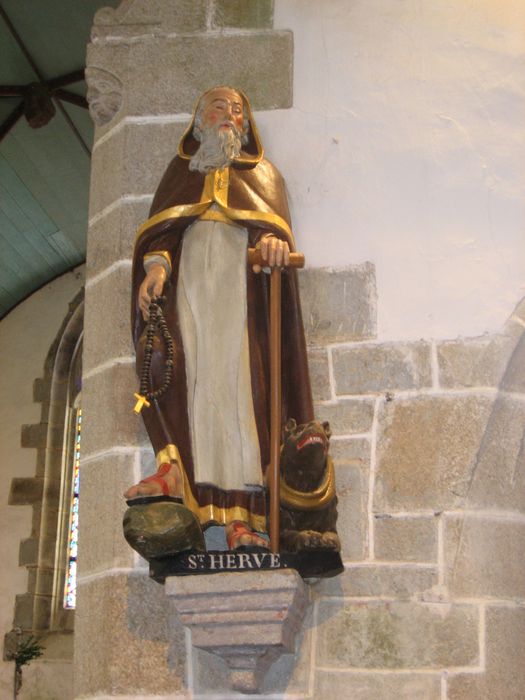 statue : Saint Hervé