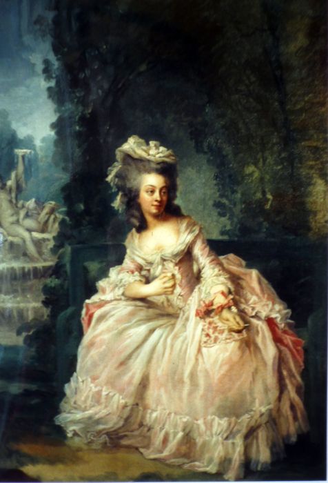 tableau ; cadre : Portrait de Madame Deshayes de Montigny n° 2 - © Ministère de la Culture (France), Conservation des antiquités et des objets d’art du Finistère, tous droits réservés