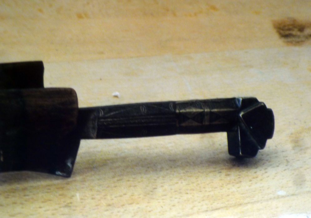 sabre, détail de la poignée