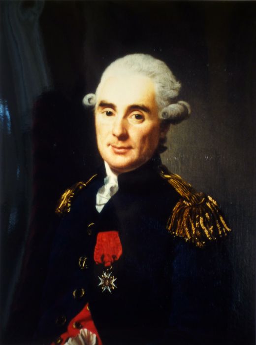 tableau ; cadre : Portrait de François-Emmanuel Deshayes de Montigny (Versailles 1743-Paris 1819) - © Ministère de la Culture (France), Conservation des antiquités et des objets d’art du Finistère, tous droits réservés