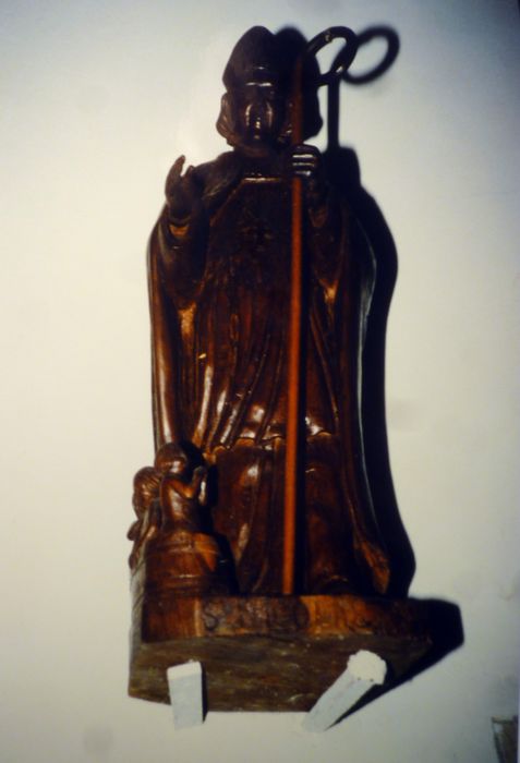 statue : Saint Nicolas - © Ministère de la Culture (France), Conservation des antiquités et des objets d’art du Finistère, tous droits réservés