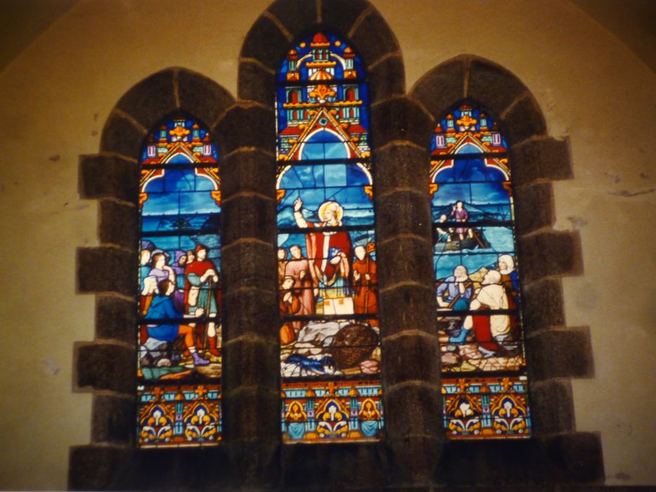 vitrail du chevet - © Ministère de la Culture (France), Conservation des antiquités et des objets d’art du Finistère, tous droits réservés