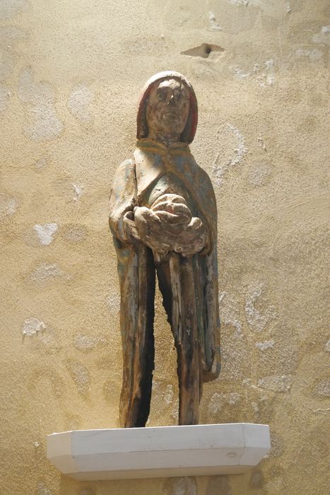 statue : Saint Mamert - © Ministère de la Culture (France), Conservation des antiquités et des objets d’art du Finistère, tous droits réservés