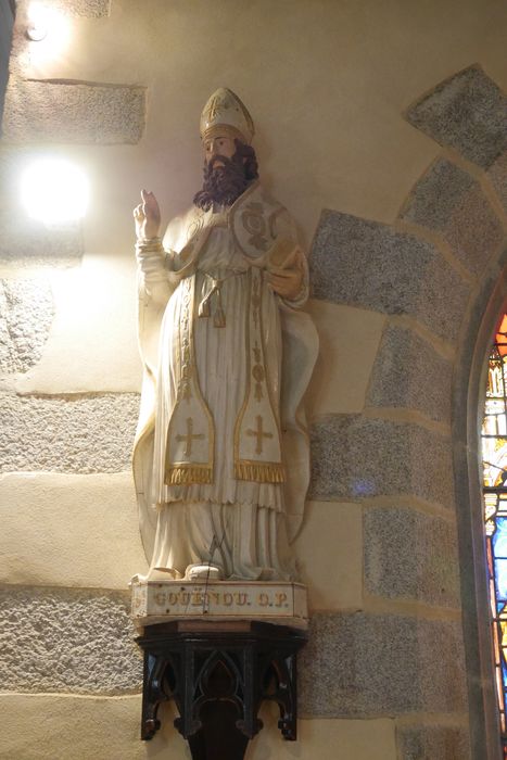 statue : Saint Gouesnou - © Ministère de la Culture (France), Conservation des antiquités et des objets d’art du Finistère, tous droits réservés