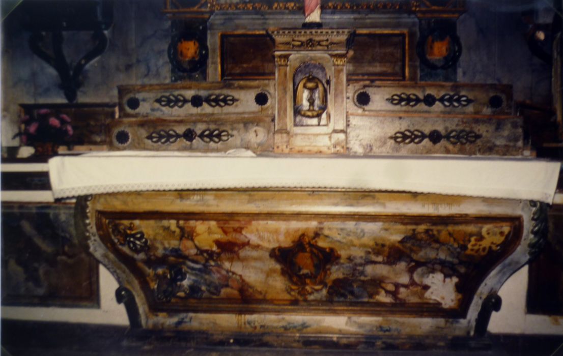 maître-autel, vue générale