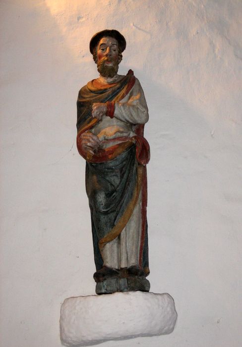 Statue : Saint Hervé (?)