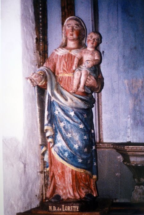 statue : Vierge à l'Enfant dite Notre Dame de Lorette