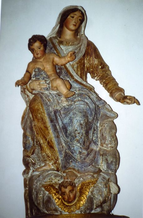 statue : Vierge à l'Enfant dite Notre Dame de Lanvénec