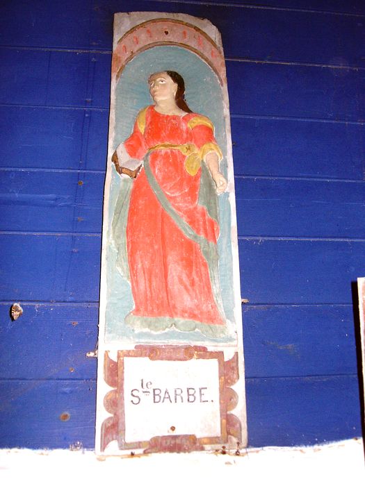 panneau : Sainte Barbe