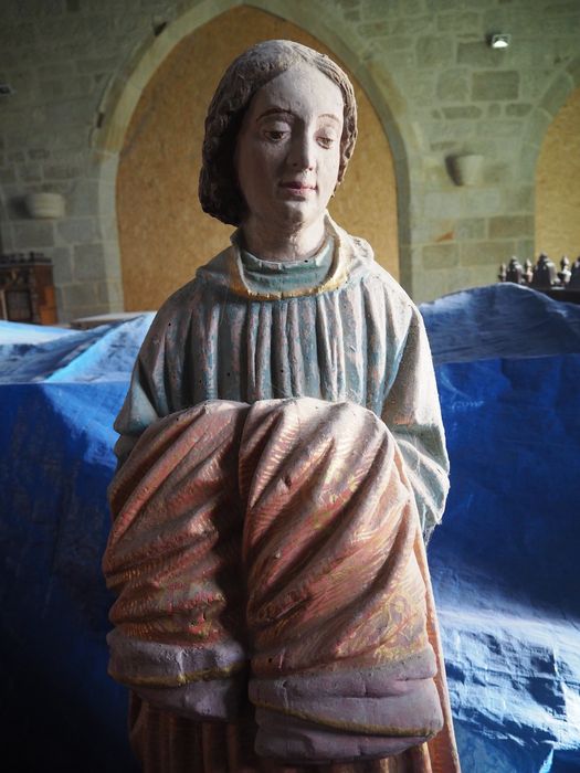 statue : Saint Sernin, détail