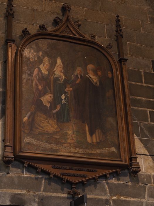 tableau et son cadre : La Légende de Salaün ar Foll - © Ministère de la Culture (France), Conservation des antiquités et des objets d’art du Finistère, tous droits réservés