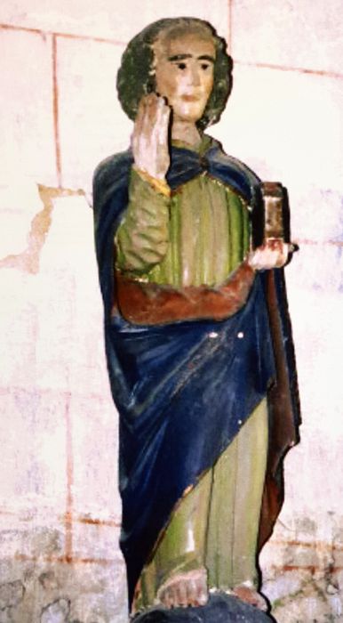 statue : Saint Jean au Calvaire - © Ministère de la Culture (France), Conservation des antiquités et des objets d’art du Finistère, tous droits réservés