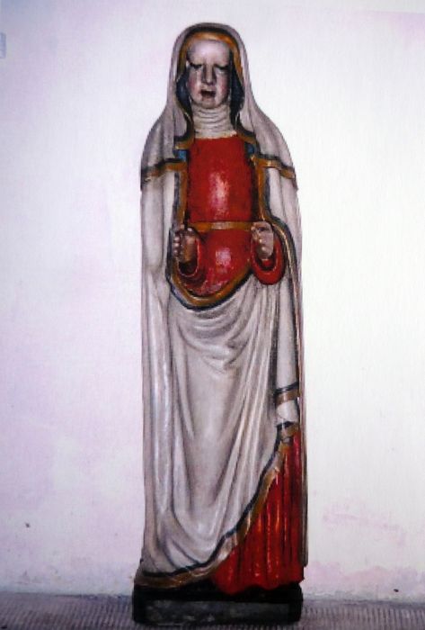 statue : Sainte Apolline - © Ministère de la Culture (France), Conservation des antiquités et des objets d’art du Finistère, tous droits réservés