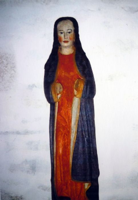 statue : Sainte Martine - © Ministère de la Culture (France), Conservation des antiquités et des objets d’art du Finistère, tous droits réservés