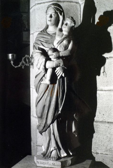 statue de Notre Dame de Merci, cliché 1978