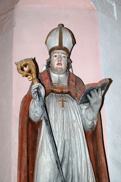 statue : Saint They, détail