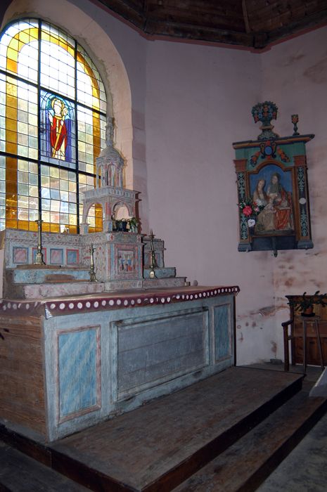 gradins ; tabernacle, vue en situation