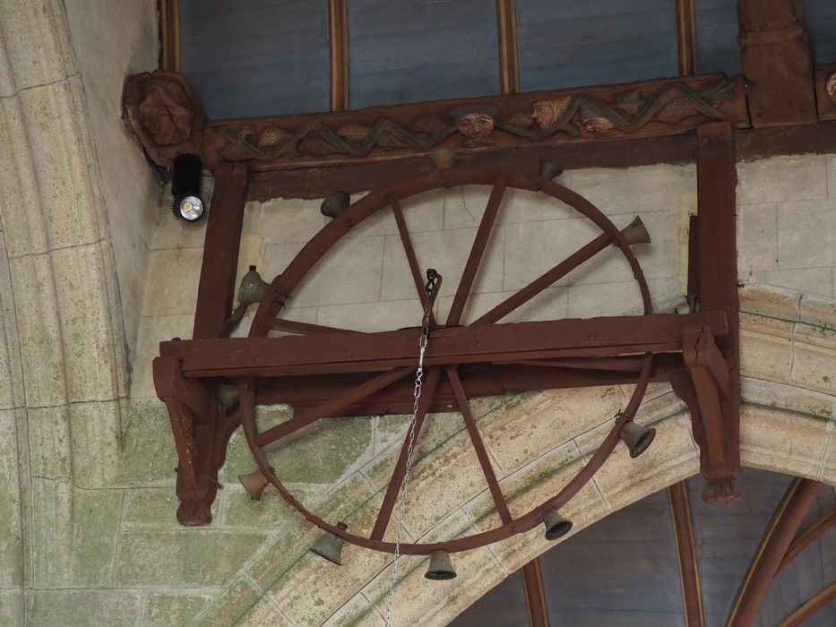 roue à clochettes (roue de fortune) - © Ministère de la Culture (France), Conservation des antiquités et des objets d’art du Finistère, tous droits réservés