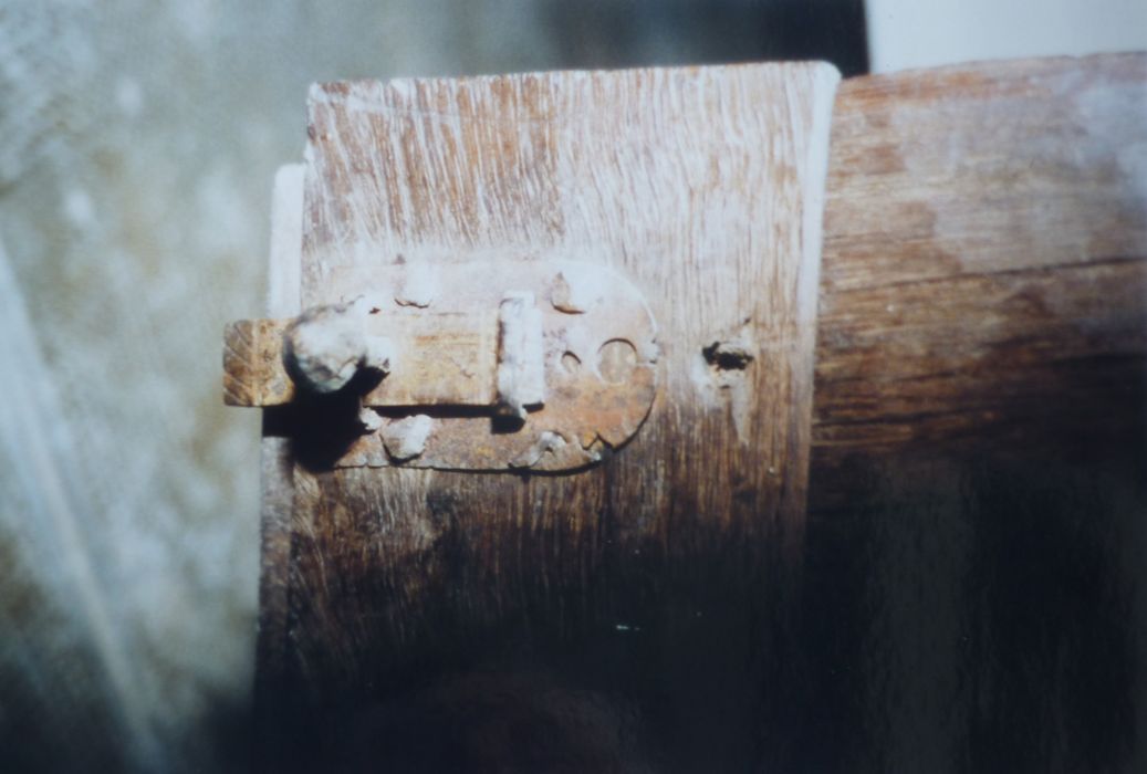 armoire de sacristie, détail - © Ministère de la Culture (France), Conservation des antiquités et des objets d’art du Finistère, tous droits réservés