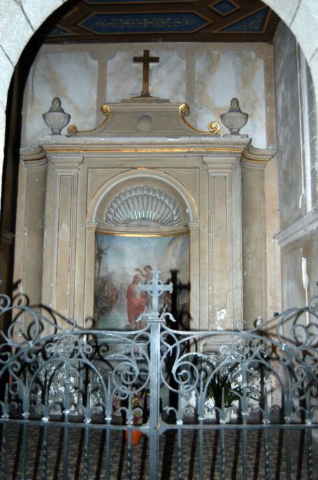 tableau : Le Baptême du Christ - © Ministère de la Culture (France), Conservation des antiquités et des objets d’art du Finistère, tous droits réservés