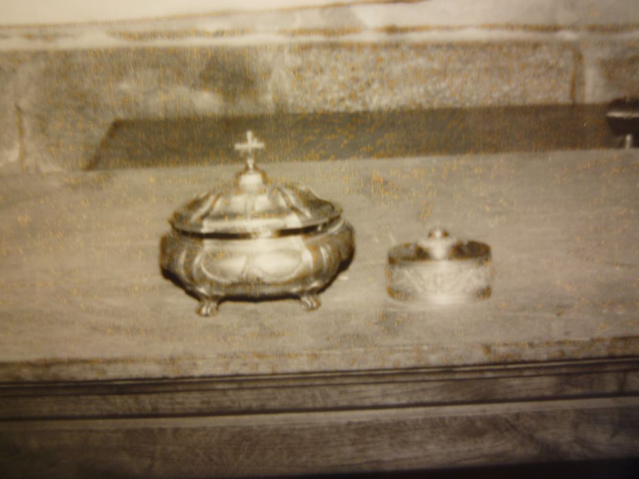 ciboire - © Ministère de la Culture (France), Conservation des antiquités et des objets d’art du Finistère, tous droits réservés