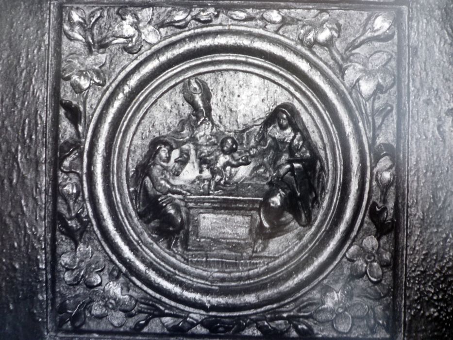 autel et retable du Rosaire, détail - © Ministère de la Culture (France), Conservation des antiquités et des objets d’art du Finistère, tous droits réservés