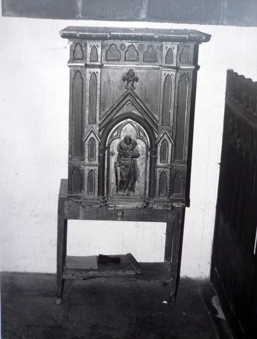  tabernacle - © Ministère de la Culture (France), Conservation des antiquités et des objets d’art du Finistère, tous droits réservés