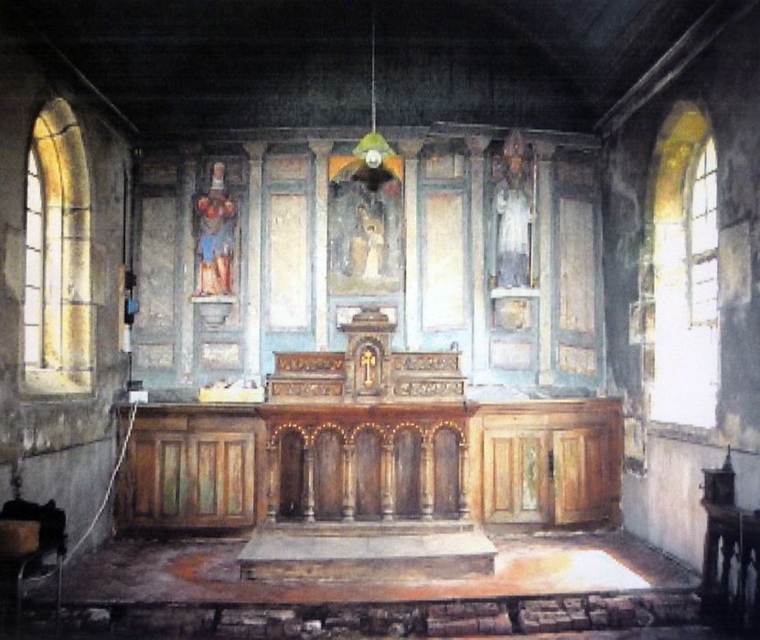 autel (maître-autel) - © Ministère de la Culture (France), Conservation des antiquités et des objets d’art du Finistère, tous droits réservés