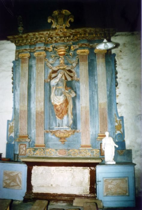 retable ; statue : Saint Paul - © Ministère de la Culture (France), Conservation des antiquités et des objets d’art du Finistère, tous droits réservés