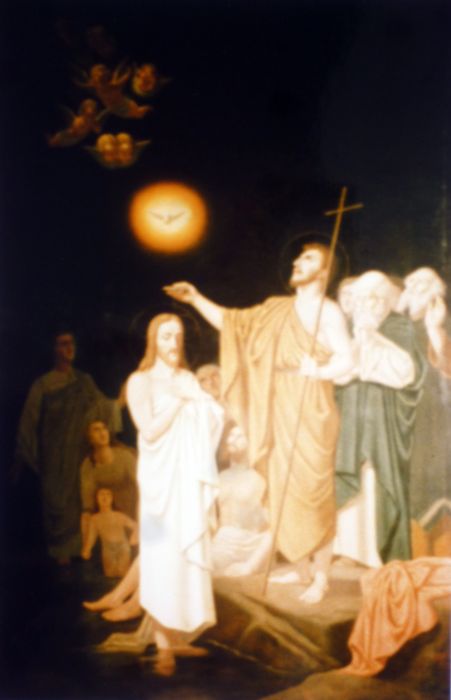 tableau : Le Baptême du Christ